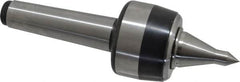 Royal Products - MT4 Taper Shank, 2.68" Head Diam 5,170 Lb Capacity Live Center - 4,500 Max RPM, 1.98" Head Length, 1-1/4" Point Diam, 2.18" Point Len, 1,120 Lb Max Workpc, 8-5/8" OAL, 1/2" Tip Diam, Long Point - Benchmark Tooling