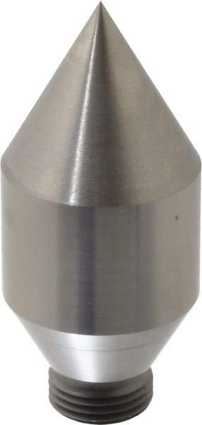 Royal Products - 3/4-16" Thread, 4MT & 5MT Taper, 1/4 to 1-3/8" Point Diam, Tool Steel Lathe Extended Point - 2-11/32" OAL - Benchmark Tooling