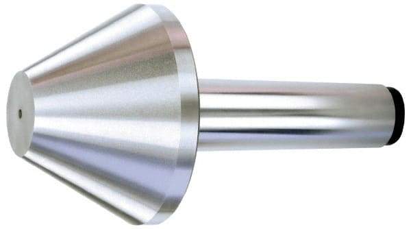 Royal Products - MT5 Taper Shank, 5.15" Head Diam 4,595 Lb Capacity Live Center - 4,000 Max RPM, 3-3/16" Head Length, 2" Point Diam, 3.17" Point Len, 1,145 Lb Max Workpc, 8-7/8" OAL, Bull Nose Point - Benchmark Tooling