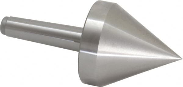 Royal Products - MT3 Taper Shank, 3-5/32" Head Diam 2,255 Lb Capacity Live Center - 5,000 Max RPM, 3-3/8" Head Length, 1" Point Diam, 3.39" Point Len, 475 Lb Max Workpc, 6-15/16" OAL, Pipe Nose Point - Benchmark Tooling