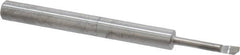 Accupro - 0.06" Min Bore Diam, 3/8" Max Bore Depth, 1/8 Shank Diam, Helical Boring Bar - Right Hand Cut, Solid Carbide, Bright Finish - Exact Industrial Supply