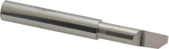 Accupro - 0.3" Min Bore Diam, 1" Max Bore Depth, 5/16 Shank Diam, Helical Boring Bar - Right Hand Cut, Solid Carbide, Bright Finish - Exact Industrial Supply