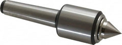 Royal Products - MT3 Taper Shank, 1-3/4" Head Diam 2,155 Lb Capacity Live Center - 6,000 Max RPM, 2.12" Head Length, 7/8" Point Diam, 1.07" Point Len, 885 Lb Max Workpc, 6-7/16" OAL, 3/8" Tip Diam, Standard Point - Benchmark Tooling