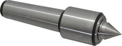 Royal Products - MT5 Taper Shank, 2.45" Head Diam 4,390 Lb Capacity Live Center - 5,000 Max RPM, 2.78" Head Length, 1-1/4" Point Diam, 1.47" Point Len, 2,240 Lb Max Workpc, 9-3/4" OAL, 1/2" Tip Diam, Standard Point - Benchmark Tooling