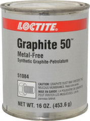 Loctite - 1 Lb Can General Purpose Anti-Seize Lubricant - Graphite, -29 to 482°C, Gray, Water Resistant - Benchmark Tooling