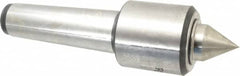 Royal Products - MT6 HD Taper Shank, 3.82" Head Diam 5,300 & 10,540 Lb Capacity Live Center - 3,000 Max RPM, 3.89" Head Length, 2" Point Diam, 2.31" Point Len, 5,240 Lb Max Workpc, 14" OAL, Standard Point - Benchmark Tooling