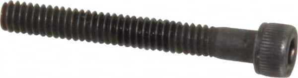 Value Collection - #5-40 UNC Hex Socket Drive, Socket Cap Screw - Alloy Steel, Black Oxide Finish, Partially Threaded, 1" Length Under Head - Benchmark Tooling