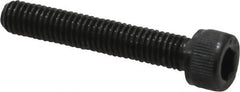 Value Collection - #10-32 UNF Hex Socket Drive, Socket Cap Screw - Alloy Steel, Black Oxide Finish, Fully Threaded, 1-1/8" Length Under Head - Benchmark Tooling
