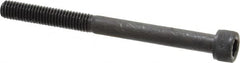 Value Collection - #10-32 UNF Hex Socket Drive, Socket Cap Screw - Alloy Steel, Black Oxide Finish, Partially Threaded, 2-1/4" Length Under Head - Benchmark Tooling