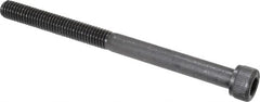Value Collection - #10-32 UNF Hex Socket Drive, Socket Cap Screw - Alloy Steel, Black Oxide Finish, Partially Threaded, 2-1/2" Length Under Head - Benchmark Tooling
