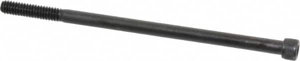 Value Collection - 1/4-20 UNC Hex Socket Drive, Socket Cap Screw - Alloy Steel, Black Oxide Finish, Partially Threaded, 5" Length Under Head - Benchmark Tooling