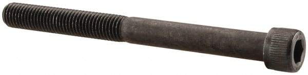 Value Collection - 1/4-28 UNF Hex Socket Drive, Socket Cap Screw - Alloy Steel, Black Oxide Finish, Partially Threaded, 2-3/4" Length Under Head - Benchmark Tooling