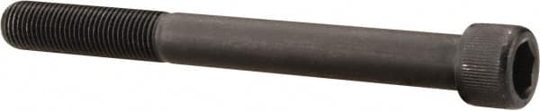 Value Collection - 3/8-24 UNF Hex Socket Drive, Socket Cap Screw - Alloy Steel, Black Oxide Finish, Partially Threaded, 3-3/4" Length Under Head - Benchmark Tooling