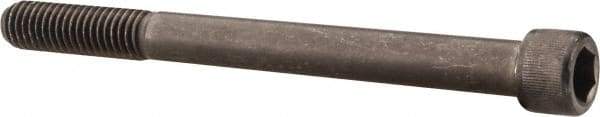 Value Collection - 7/16-14 UNC Hex Socket Drive, Socket Cap Screw - Alloy Steel, Black Oxide Finish, Partially Threaded, 5" Length Under Head - Benchmark Tooling