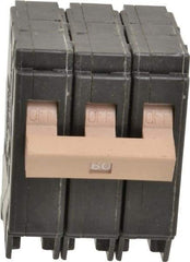 Eaton Cutler-Hammer - 60 Amp, 120/240 VAC, 3 Pole, Plug In Type CH Circuit Breaker - Thermal Magnetic Trip, 10 kA Breaking Capacity, 14-6 AWG - Benchmark Tooling