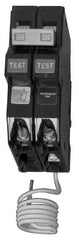 Eaton Cutler-Hammer - 40 Amp, 120/240 VAC, 2 Pole, Plug In Ground Fault Circuit Breaker - Thermal Magnetic Trip, 14-6 AWG - Benchmark Tooling