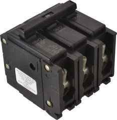 Eaton Cutler-Hammer - 20 Amp, 240 VAC, 3 Pole, Plug In Type BR Circuit Breaker - Magnetic Trip, 10 kA Breaking Capacity, 14-4 AWG - Benchmark Tooling