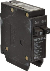 Eaton Cutler-Hammer - 20/20 Amp, 120 VAC, 2 Pole, Plug In Type BD Duplex Circuit Breaker - Thermal Magnetic Trip, 14-4 AWG - Benchmark Tooling