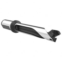 Allied Machine and Engineering - 22mm to 24mm Diam 5xD 119.9mm Max Depth Straight Flute Spade Drill - Benchmark Tooling