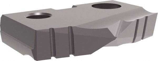 Allied Machine and Engineering - 31mm Diam x 3/16" Thick, Seat Code 2, 150° Included Angle Spade Drill Insert - TiAlN Coated, Cobalt, Grade Super Cobalt, Series T-A - Benchmark Tooling