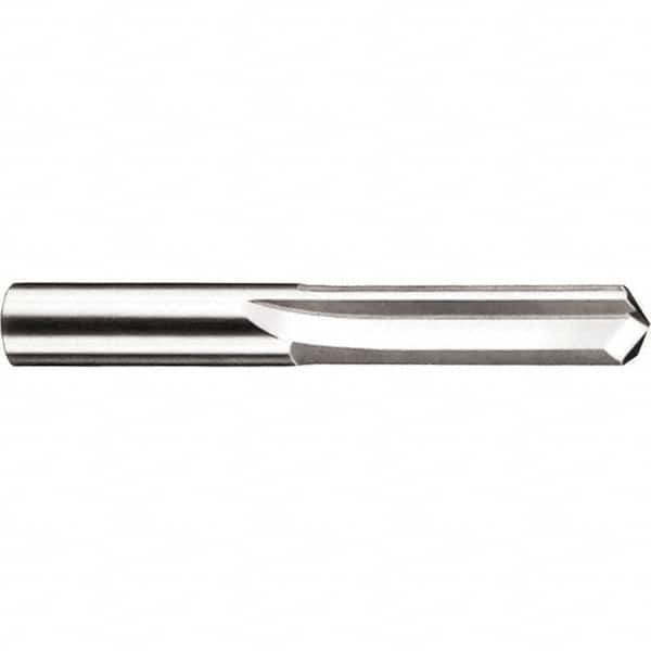 SGS - #36, 0.1065", 140° Point, Solid Carbide Straight Flute Drill Bit - Benchmark Tooling