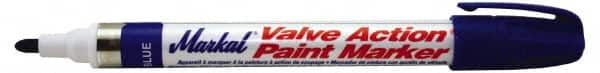 Markal - Blue Lead-Free Paint Marker - Alcohol Base Ink - Benchmark Tooling