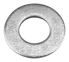 Value Collection - 5/16" Screw, Steel SAE Flat Washer - 11/32" ID x 11/16" OD, 1/16" Thick, Zinc-Plated Finish - Benchmark Tooling