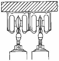 Stanley - Tracks Material: Aluminum PSC Code: 5340 - Benchmark Tooling