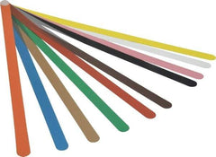 Precision Brand - 13 Piece, 0.001 to 0.03" Thick, Parallel Feeler Gage Set - 12" Leaf Length, 1/2" Wide, Plastic - Benchmark Tooling