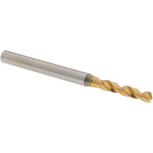 OSG - 0.1224" 130° Spiral Flute Vanadium High Speed Steel Screw Machine Drill Bit - Benchmark Tooling