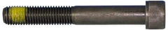 Value Collection - 1-8 UNC Hex Socket Drive, Socket Cap Screw - Alloy Steel, Black Oxide Finish, Partially Threaded, 4" Length Under Head - Benchmark Tooling