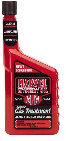 Marvel - 32 Ounce Fuel Treatment - Comes in Bottle, Mineral Oil Composition - Benchmark Tooling