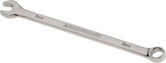 Armstrong - 9mm 12 Point Offset Combination Wrench - 15° Offset Angle, 6-1/8" OAL, Steel, Polished Finish - Benchmark Tooling