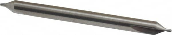 SGS - #0 Plain Cut 60° Incl Angle Solid Carbide Combo Drill & Countersink - Benchmark Tooling