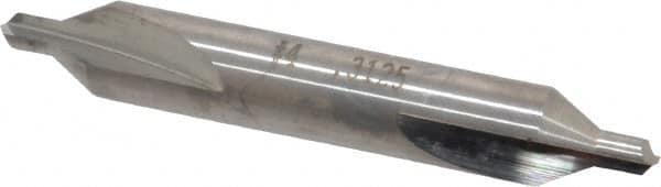 SGS - #4 Plain Cut 60° Incl Angle Solid Carbide Combo Drill & Countersink - Benchmark Tooling