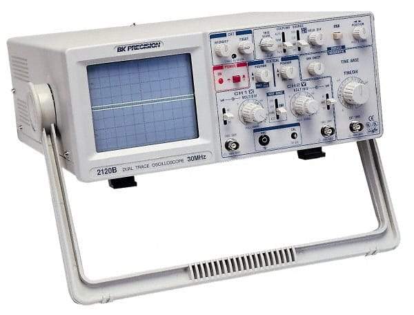 B&K Precision - 40 MHz, 2 Channel, Portable Oscilloscope - CRT Display - Benchmark Tooling