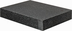 Value Collection - 12" Long x 9" Wide x 2" Thick, Granite Inspection Surface Plate - B Toolroom Grade, 0.0001" Unilateral Tolerance - Benchmark Tooling