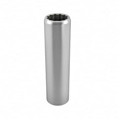 Blackhawk by Proto - 3/4", 1/2" Drive, Deep Hand Socket - 12 Points, 3-1/8" OAL, Chrome Finish - Benchmark Tooling