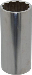 Blackhawk by Proto - 1-1/16", 1/2" Drive, Deep Hand Socket - 12 Points, 3-3/32" OAL - Benchmark Tooling