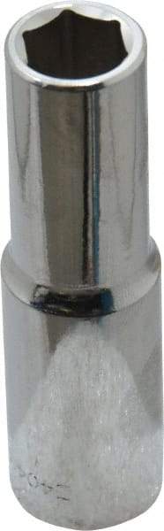 Blackhawk by Proto - 1/2", 1/2" Drive, Deep Hand Socket - 6 Points, 3-3/32" OAL, Chrome Finish - Benchmark Tooling