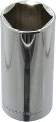 Blackhawk by Proto - 1-1/8", 1/2" Drive, Deep Hand Socket - 6 Points, 3-3/32" OAL - Benchmark Tooling