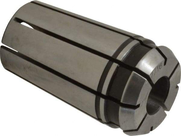 Centaur - TG/PG 75 7/16" Standard Single Angle Collet - 0.0005" TIR, 1.84" OAL, 1.06" Overall Diam - Exact Industrial Supply