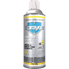 Sprayon - 12 oz Aerosol Silicone Penetrant/Lubricant - Clear, -40°F to 450°F, Food Grade - Benchmark Tooling