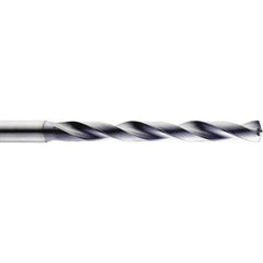 SGS - 11/16" 140° Spiral Flute Solid Carbide Taper Length Drill Bit - Benchmark Tooling