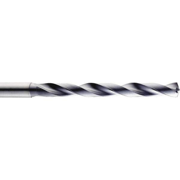 SGS - 37/64" 140° Spiral Flute Solid Carbide Taper Length Drill Bit - Benchmark Tooling
