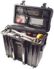 Pelican Products, Inc. - 12" Wide x 12" Deep x 18" High, Top Loader Case - Black, Plastic - Benchmark Tooling