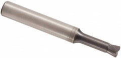 Seco - 8mm, 2 Flute, Single End, Solid Carbide, 0.6mm Corner Radius End Mill - 70mm OAL, 0° Helix, Right Hand Flute, 0.4mm LOC, Right Hand Cut, 24mm Extended Reach - Benchmark Tooling