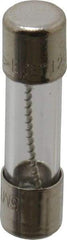 Ferraz Shawmut - 125 VAC, 4 Amp, Time Delay Miniature Glass Fuse - Clip Mount, 20mm OAL, 10 kA Rating, 5mm Diam - Benchmark Tooling