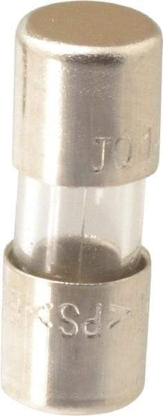 Ferraz Shawmut - 140 VDC, 350 VAC, 1 Amp, Fast-Acting Miniature Glass Fuse - Clip Mount, 15mm OAL, 10 at 125 V kA Rating, 5mm Diam - Benchmark Tooling