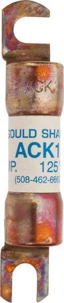 Ferraz Shawmut - 1 Amp Time Delay Round Forklift & Truck Fuse - 125VAC, 125VDC, 3.07" Long x 0.5" Wide, Bussman ACK1, Ferraz Shawmut ACK1 - Benchmark Tooling